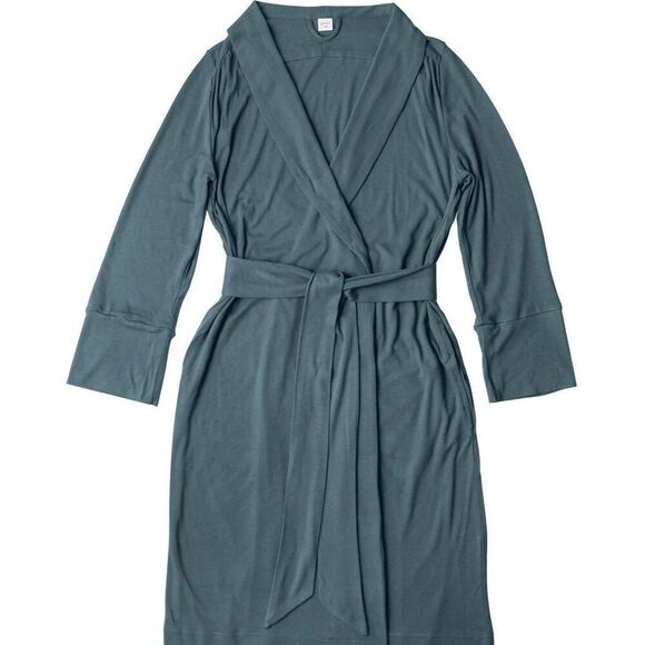 NEW Goumi Kids Mom Midnight Robe XS/S Bamboo Organic Cotton Blue - Picture 1 of 3